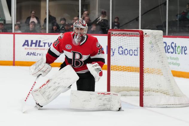 Belleville Senators' Kevin Mandolese on game night