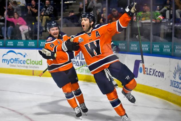 Worcester Railers on game night