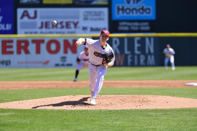 Somerset Patriots pitcher Trystan Vrieling