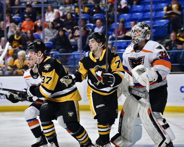 Lehigh Valley Phantoms goaltender Felix Sandström vs. the Wilkes-Barre/Scranton
