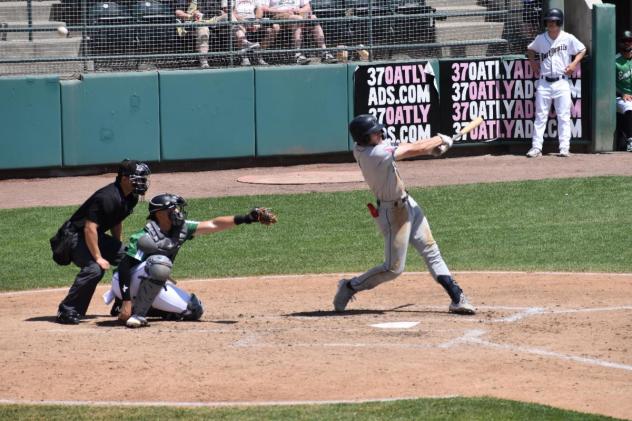 Tri-City Dust Devils at bat