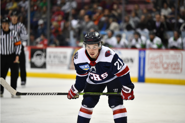 South Carolina Stingrays forward Jacob Hudson