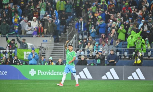 Sounders FC striker Raúl Ruidíaz