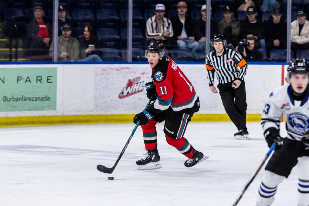 Kelowna Rockets forward Tij Iginla