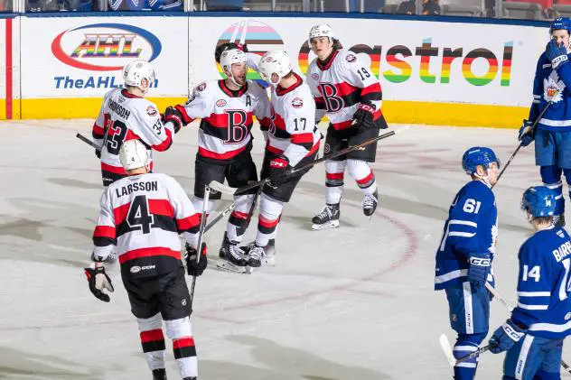 Belleville Senators celebrate win