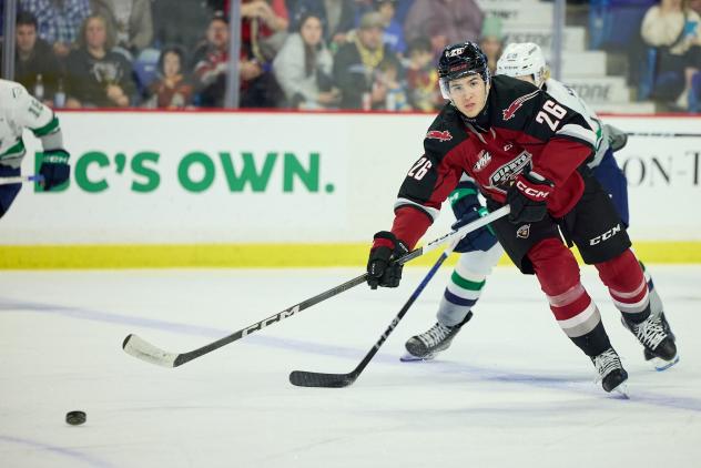 Vancouver Giants forward Connor Levis