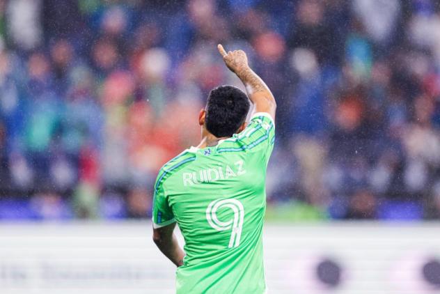 Sounders FC forward Raúl Ruidíaz