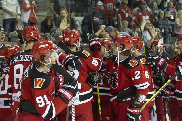 Rapid City Rush celebrate win