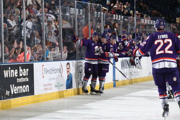 Youngstown Phantoms celebrate win