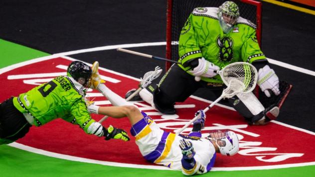 Saskatchewan Rush battle the San Diego Seals