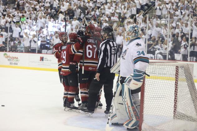 Tucson Roadrunners celebration