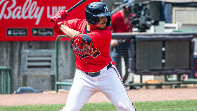 Nacho Alvarez Jr. of the Mississippi Braves