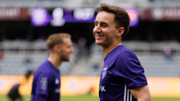 Louisville City FC defender Sebastian Sanchez