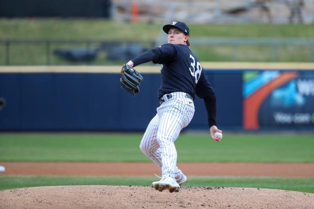 Scranton/Wilkes-Barre RailRiders pitcher Clayton Beeter