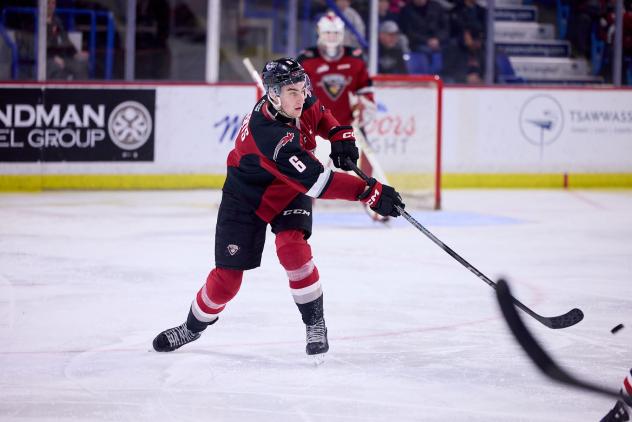 Vancouver Giants defenceman Colton Roberts