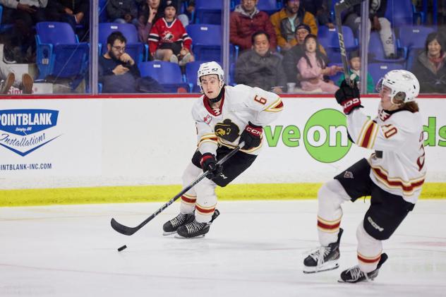 Vancouver Giants defenceman Colton Roberts