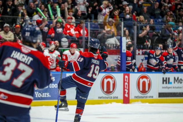 Saginaw Spirit defenseman Zayne Parekh