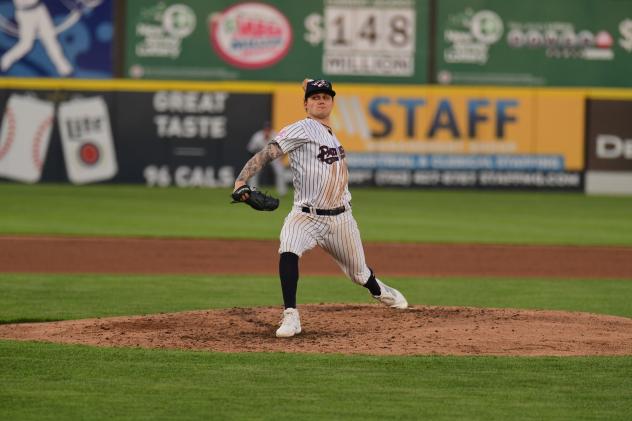 Somerset Patriots pitcher Brock Selvidge