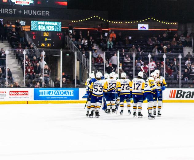 Saskatoon Blades on game night