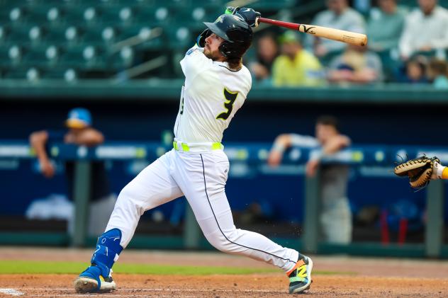 Columbia Fireflies' Blake Mitchell At Bat