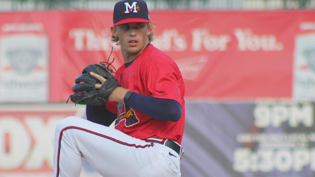 Mississippi Braves pitcher Hurston Waldrep