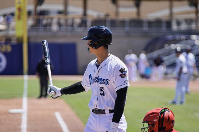 Andy Yerzy of the Biloxi Shuckers