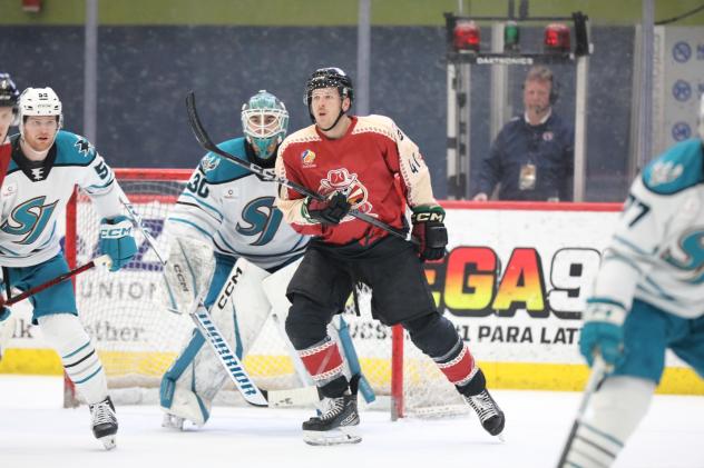 Tucson Roadrunners' Austin Poganski