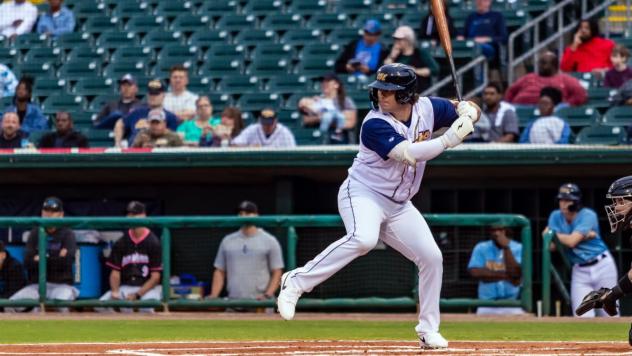 Montgomery Biscuits first baseman Bob Seymour