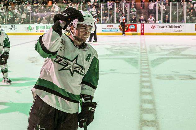 Texas Stars forward Mavrik Bourque