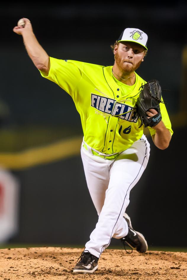 Columbia Fireflies' Connor Fenlong in action