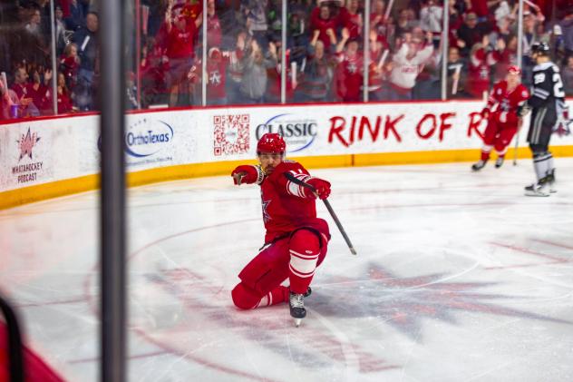 Allen Americans forward Colin Jacobs