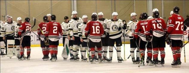 Wheeling Nailers and Indy Fuel on game night