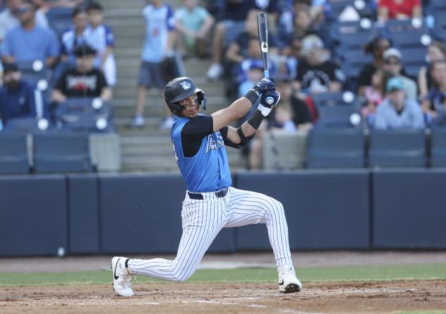 Tampa Tarpons with a big swing