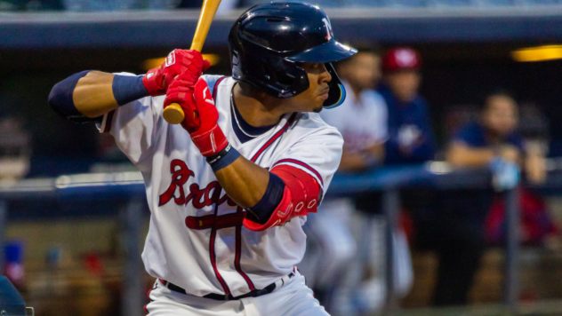 Keshawn Ogans of the Mississippi Braves