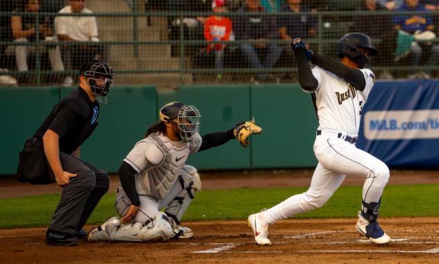 Tri-City Dust Devils at bat