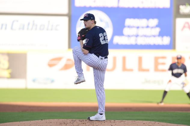 Somerset Patriots' Trystan Vrieling in action