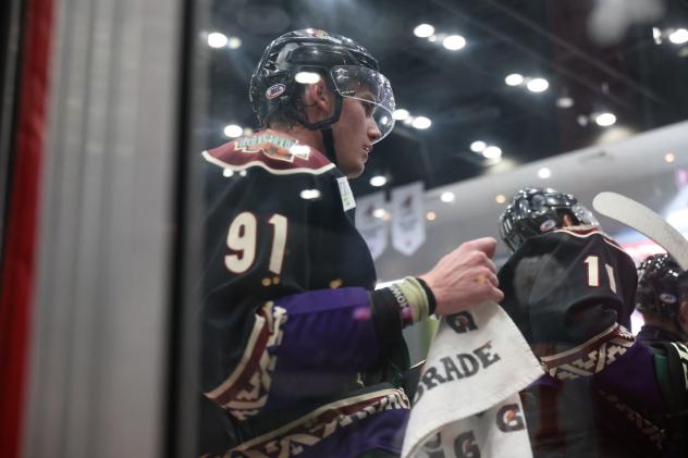 Tucson Roadrunners forward Josh Doan