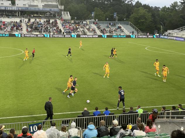 North Carolina FC battles Rhode Island FC
