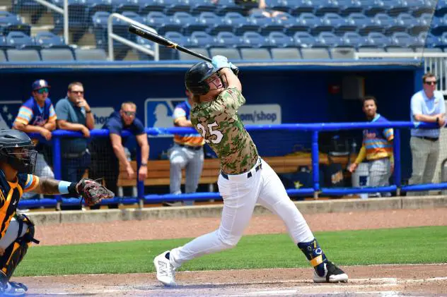 Brock Wilken of the Biloxi Shuckers