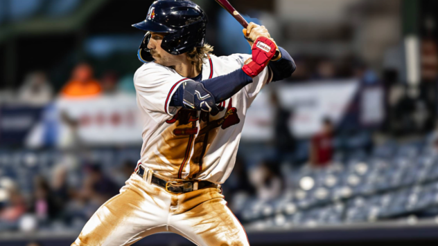 Cody Milligan of the Mississippi Braves