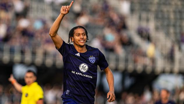 Louisville City FC midfielder Elijah Wynder