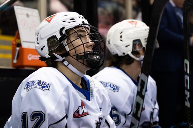 Forward Grant Reid with the Victoria Royals