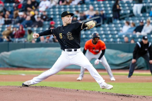 Salt Lake Bees pitcher Brett Kerry