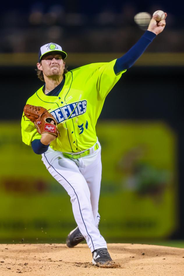 Columbia Fireflies' Hunter Patteson In Action