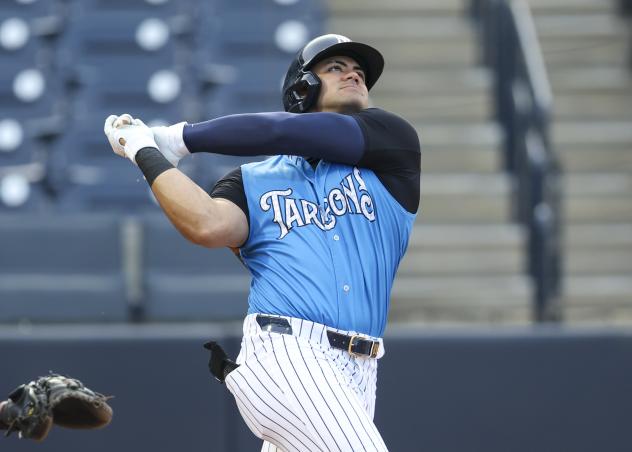 Tampa Tarpons' at bat