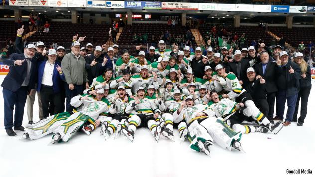 London Knights celebrate win