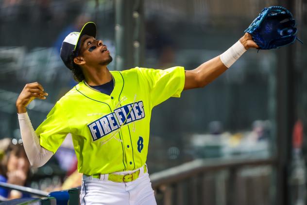 Austin Charles of the Columbia Fireflies