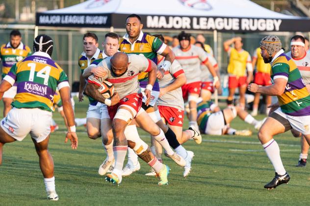 Utah Warriors battle the NOLA Gold