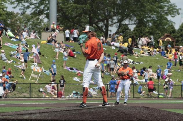 Joliet Slammers pitcher Zac Westcott