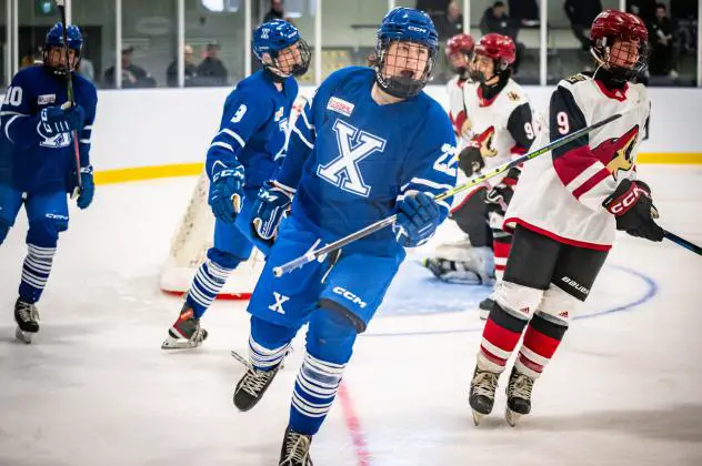 Forward Blake Chorney with the Northern Alberta Xtreme